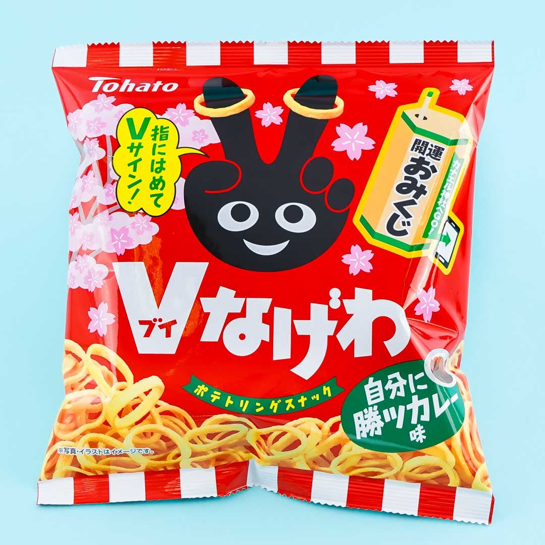 Tohato V Nagewa Jibun No Shori Ring Snacks – Curry