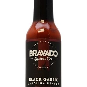 Bravado Spice Co. Black Garlic Carolina Reaper Hot Sauce, 5oz.