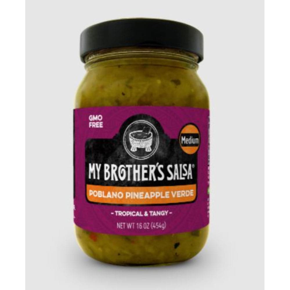 My Brothers salsa – Poblano Pineapple Verde, 16oz