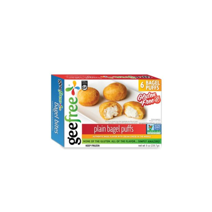 Geefree – Bagel Puff Plain 7.5 Oz – (Pack of 6)