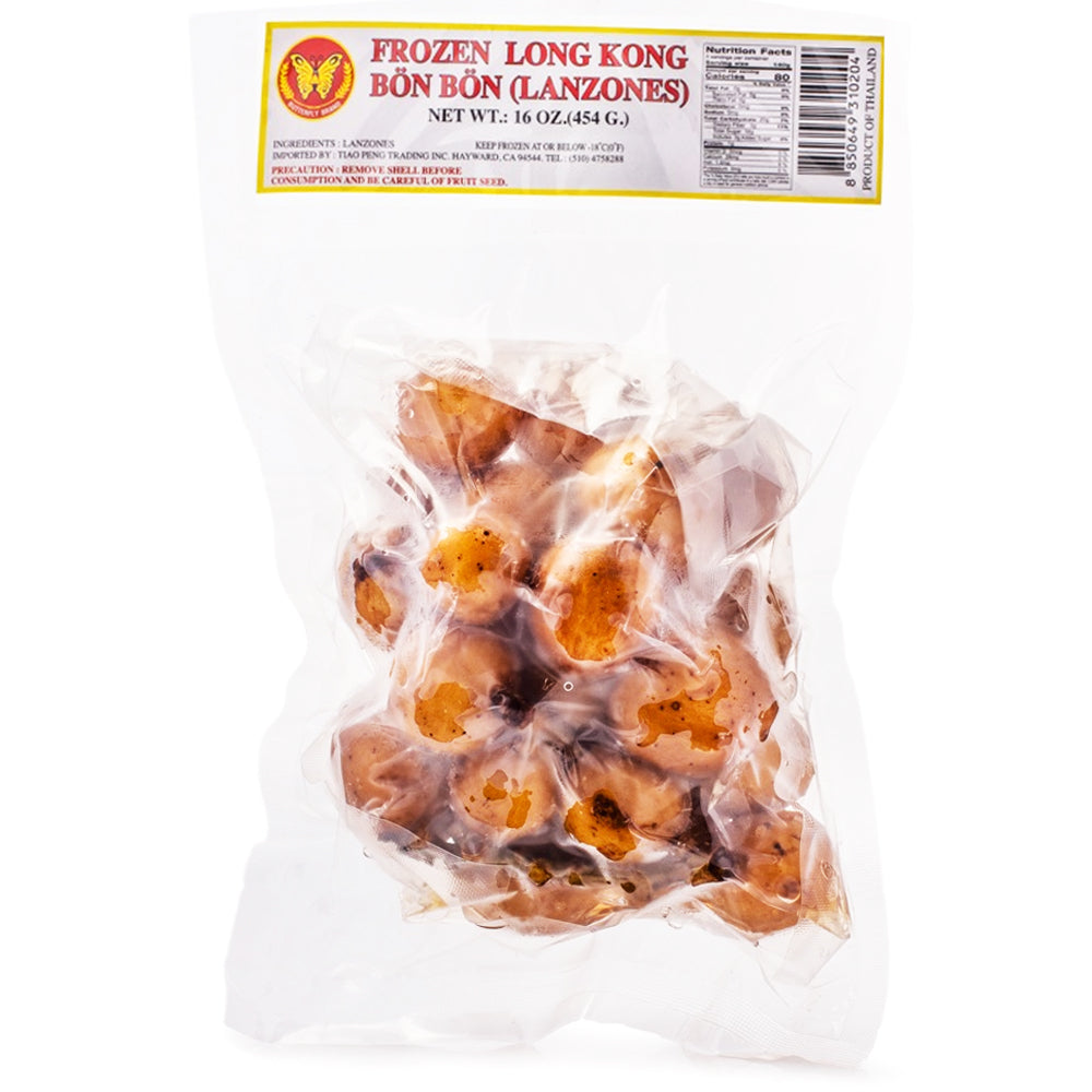Butterfly Brand – Lanzones – FROZEN – 454 G