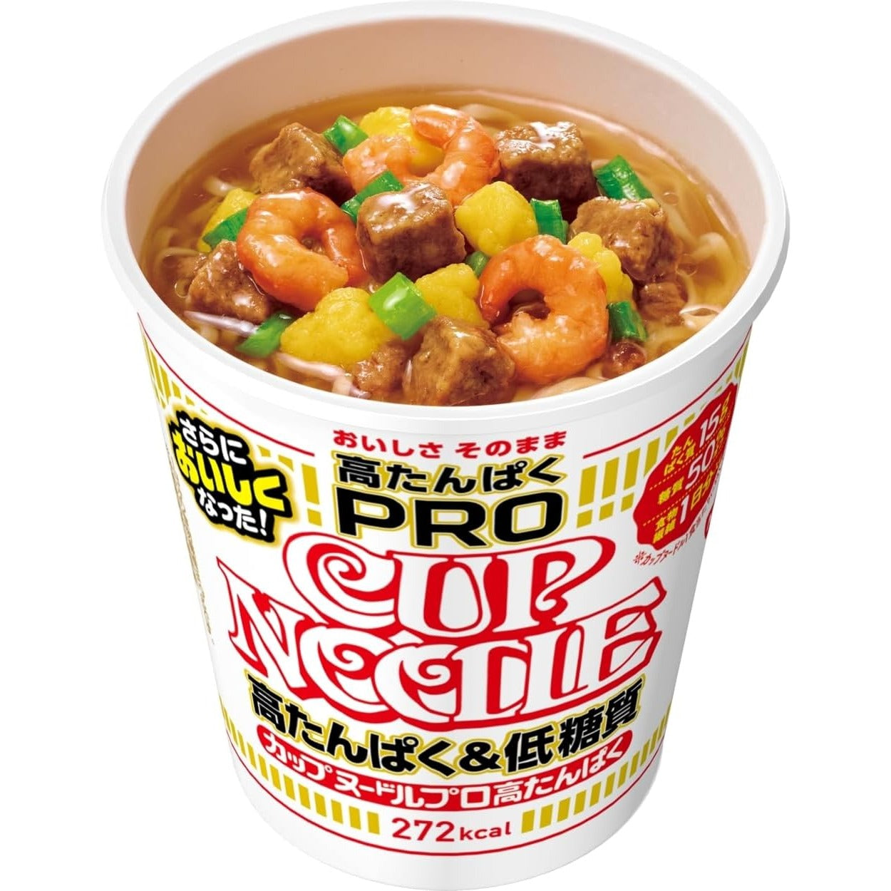 NISSIN Cup Noodle PRO High Protein & Low Sugar 74g x 12 Packs Made in Japan – Tokyo Sakura Mall