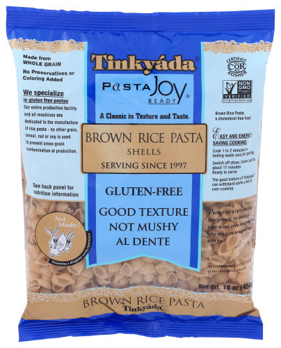 Tinkyada Pasta Brown Rice Shell 16 Oz – Pack Of 1
