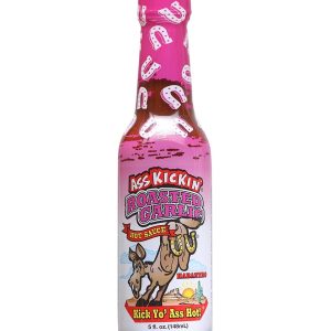Hot Sauce Ass Kickin Roasted Garlic Habanero 5 oz Arizona Heat 6