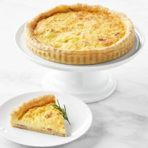 9″ Bacon & Onion Quiche