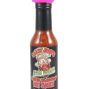 Crazy Jerry’s Brain Damage Hot Sauce, 5oz.