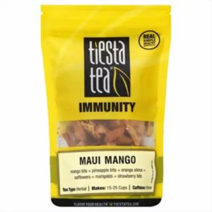 Tiesta Tea – Maui Mango Immunity Tea Pouch, 2.2 oz | Pack of 6