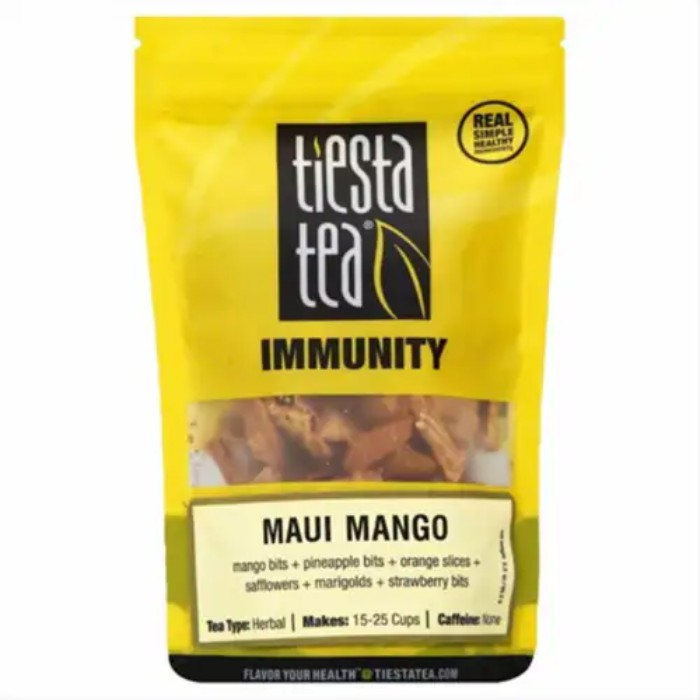 Tiesta Tea – Maui Mango Immunity Tea Pouch, 2.2 oz | Pack of 6
