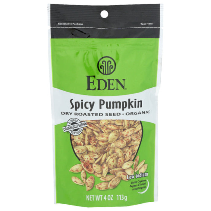 EDEN FOODS – SEED PUMPKIN SPICY 4 OZ – Pack of 1