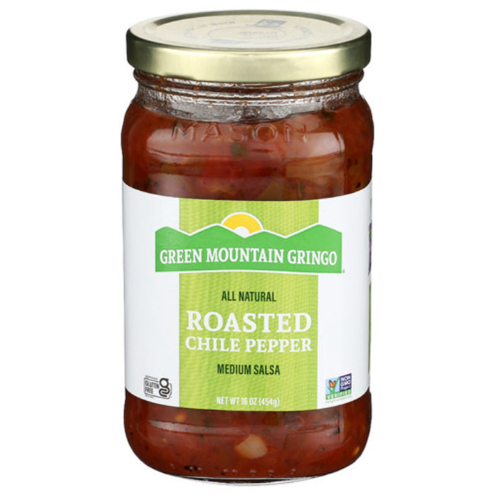 GREEN MOUNTAIN – GRINGO SALSA FIRE RSTD CHILE 16 OZ – Pack of 6