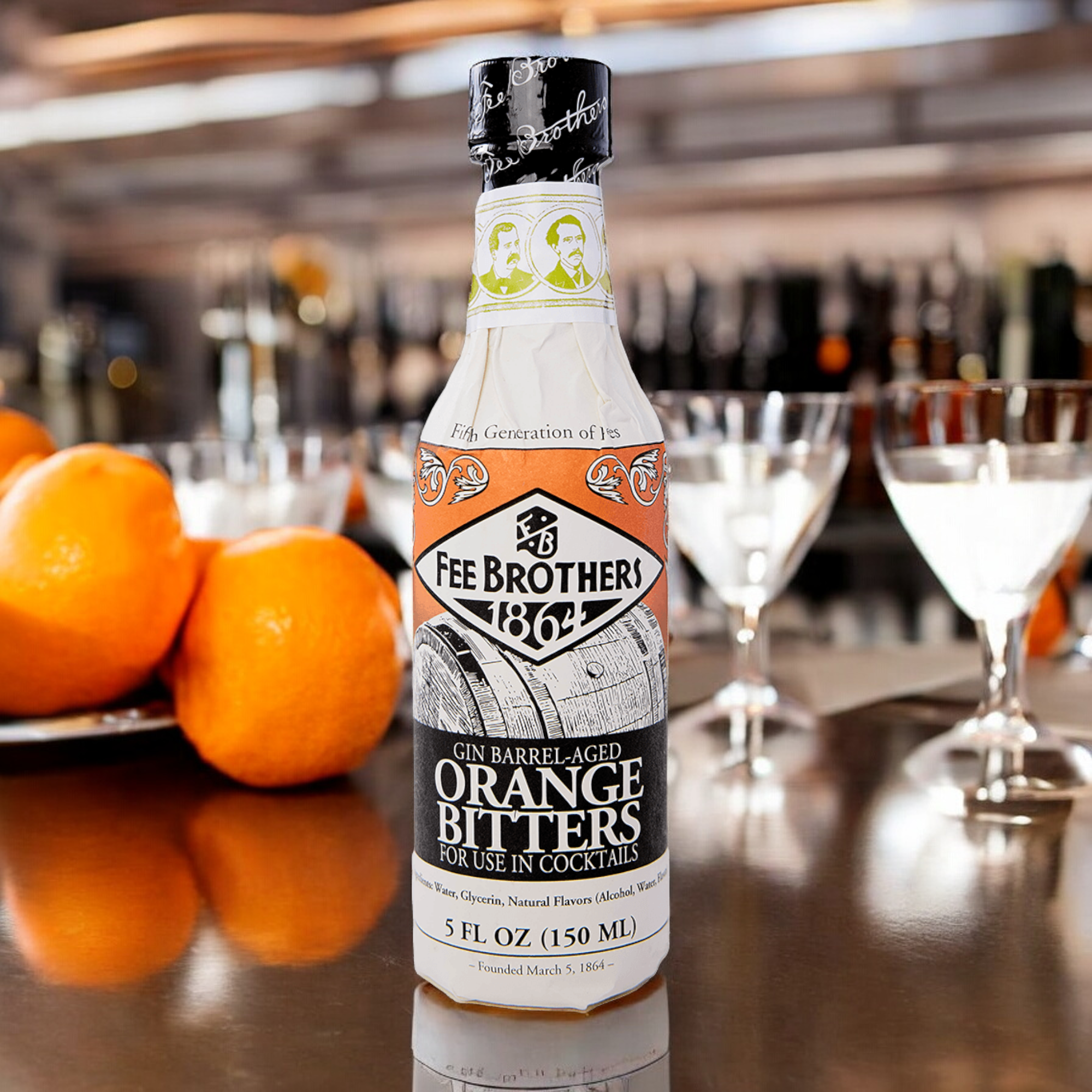 Fee Brothers Bitters Gin Barrel Aged Orange