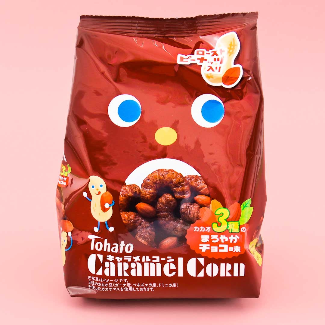 Tohato Caramel Corn – Triple Chocolate