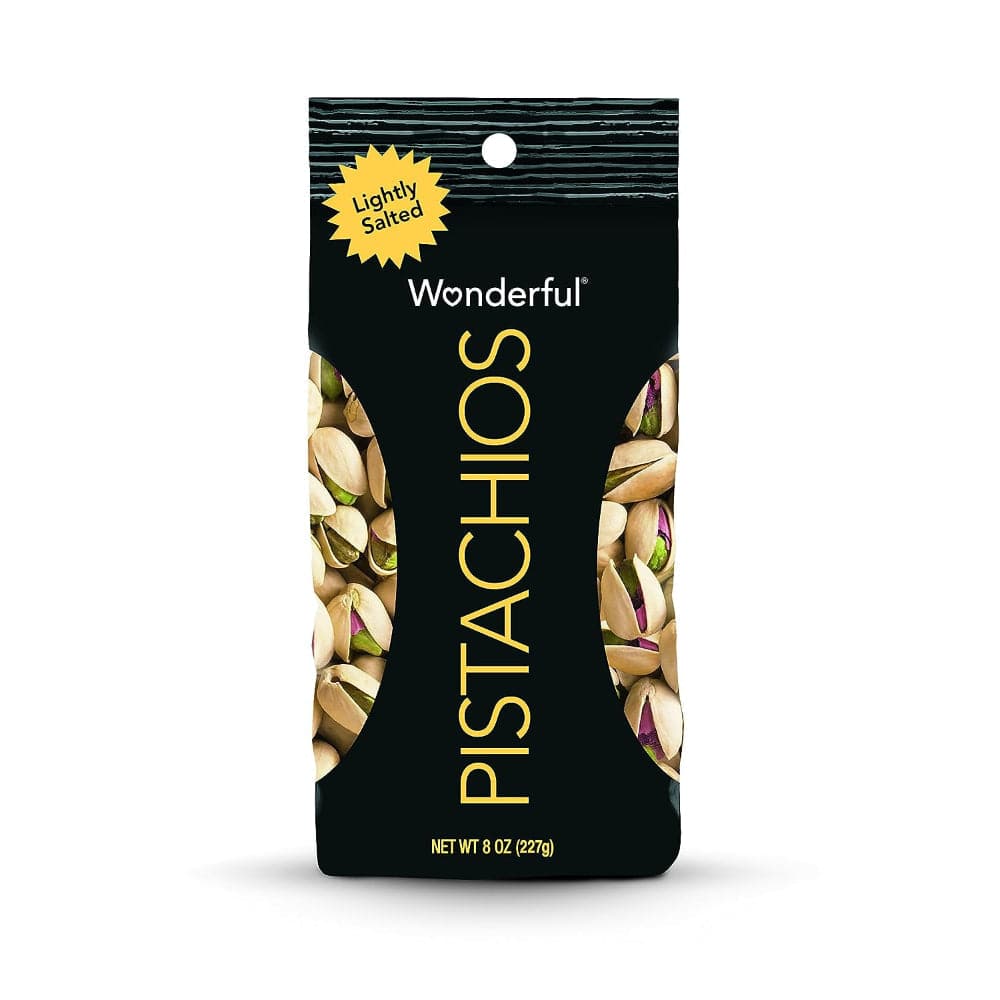 Wonderful – Roasted & Salted Pistachios 8 OZ – Pack of 12