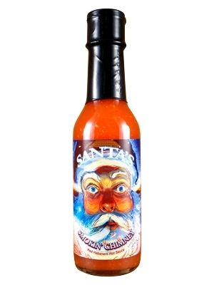 Santa’s Smokin’ Chimney Red Habanero Hot Sauce, 5oz.