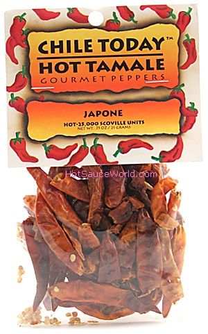 Japone Whole Chiles, .75oz.
