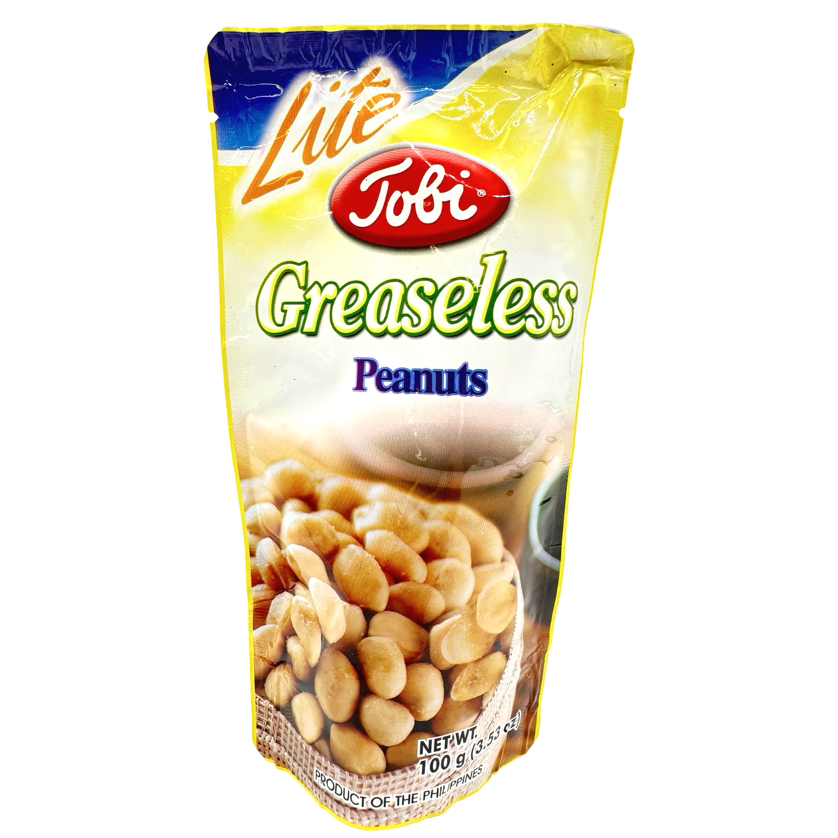 Tobi – Greaseless Peanuts Lite – 100 G