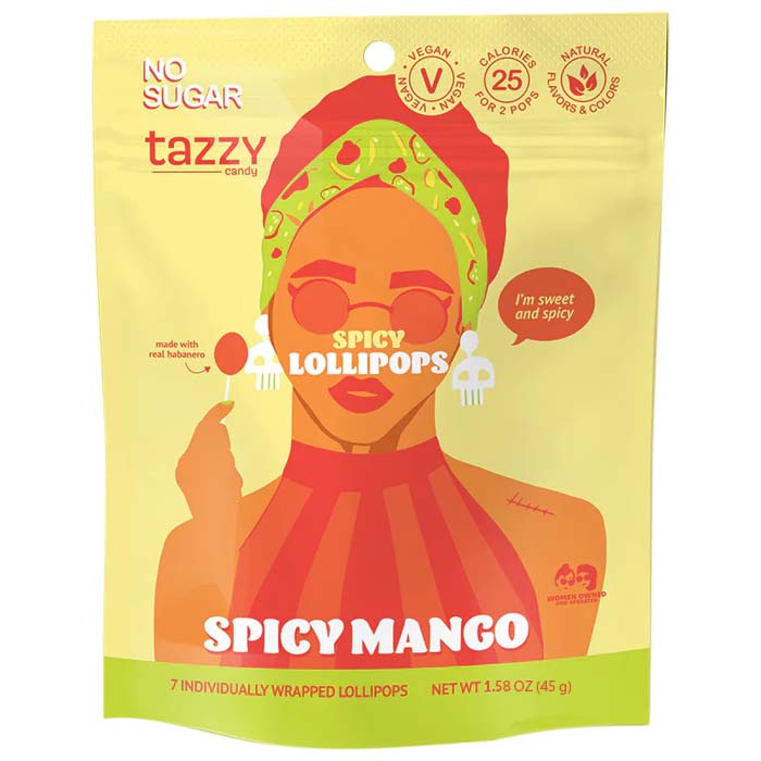 Tazzy – Lollipops, 1.92oz | Multiple Flavors