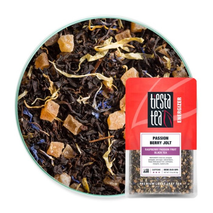 Tiesta Tea – Black English Breakfast Passion Tea Pouch, 1.5 oz | Pack