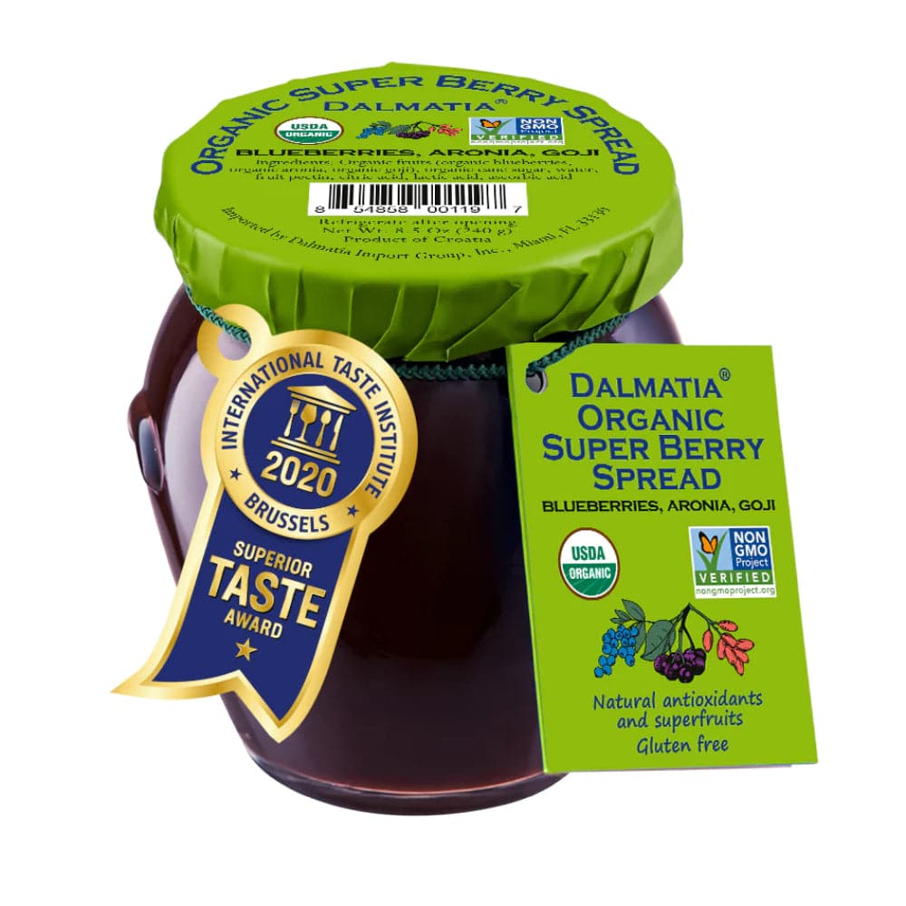 Dalmatia – Organic Super Berry Spread, 8.5 Oz (Pack Of 12)
