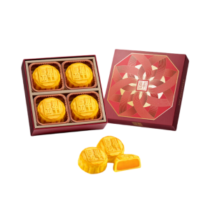 The Peninsula Bandao Moon Cake Mini Egg Custard Mooncakes Gift Box 140g