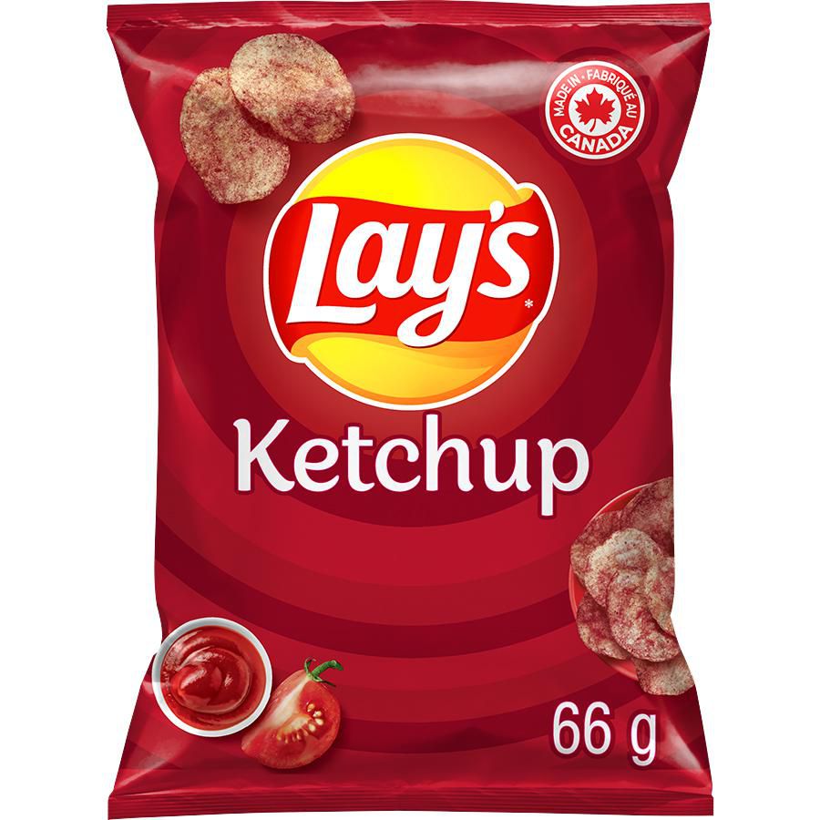 Lay’s Ketchup – 66g Canada (Case of 12)
