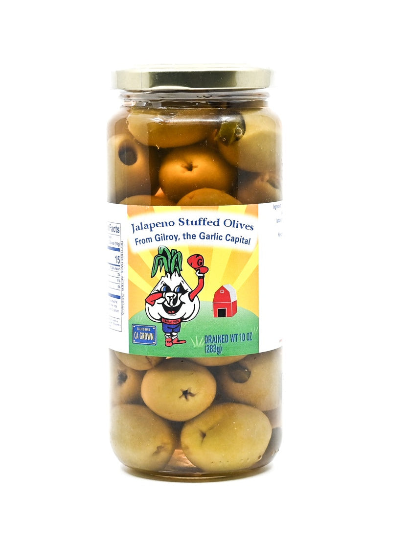 Olives Jalapeño Stuffed Olives Garlic Dude By The Garlic Shoppe 10 oz