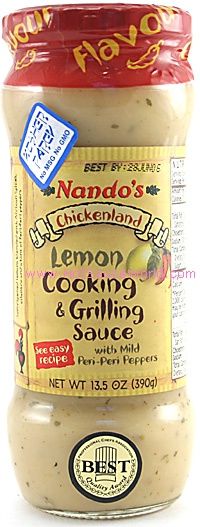 Nando’s Lemon Cooking & Grilling Sauce, 10oz.
