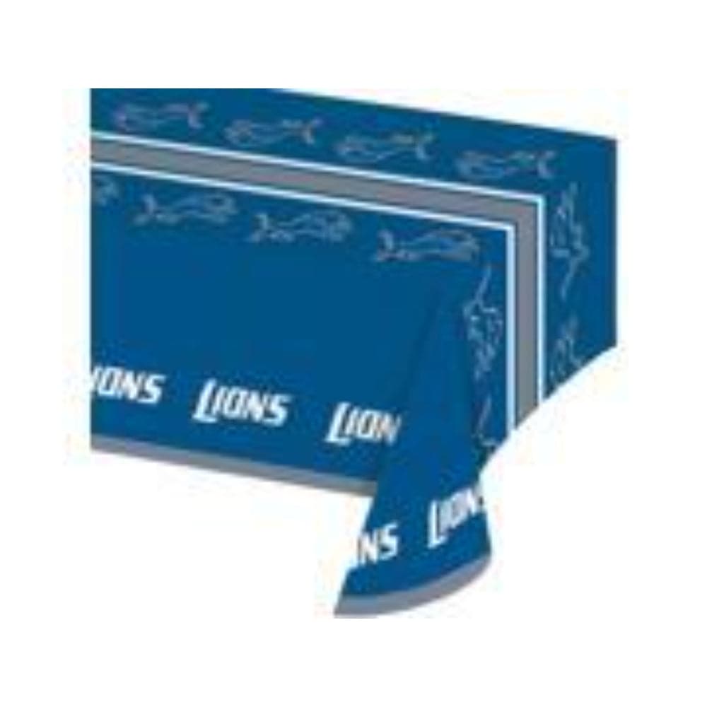 Creative Converting – Detroit Lions Table Cover, 1 Each