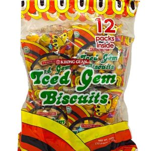 Khong Guan – Iced Gem Biscuits – 12 Pack – 360 G