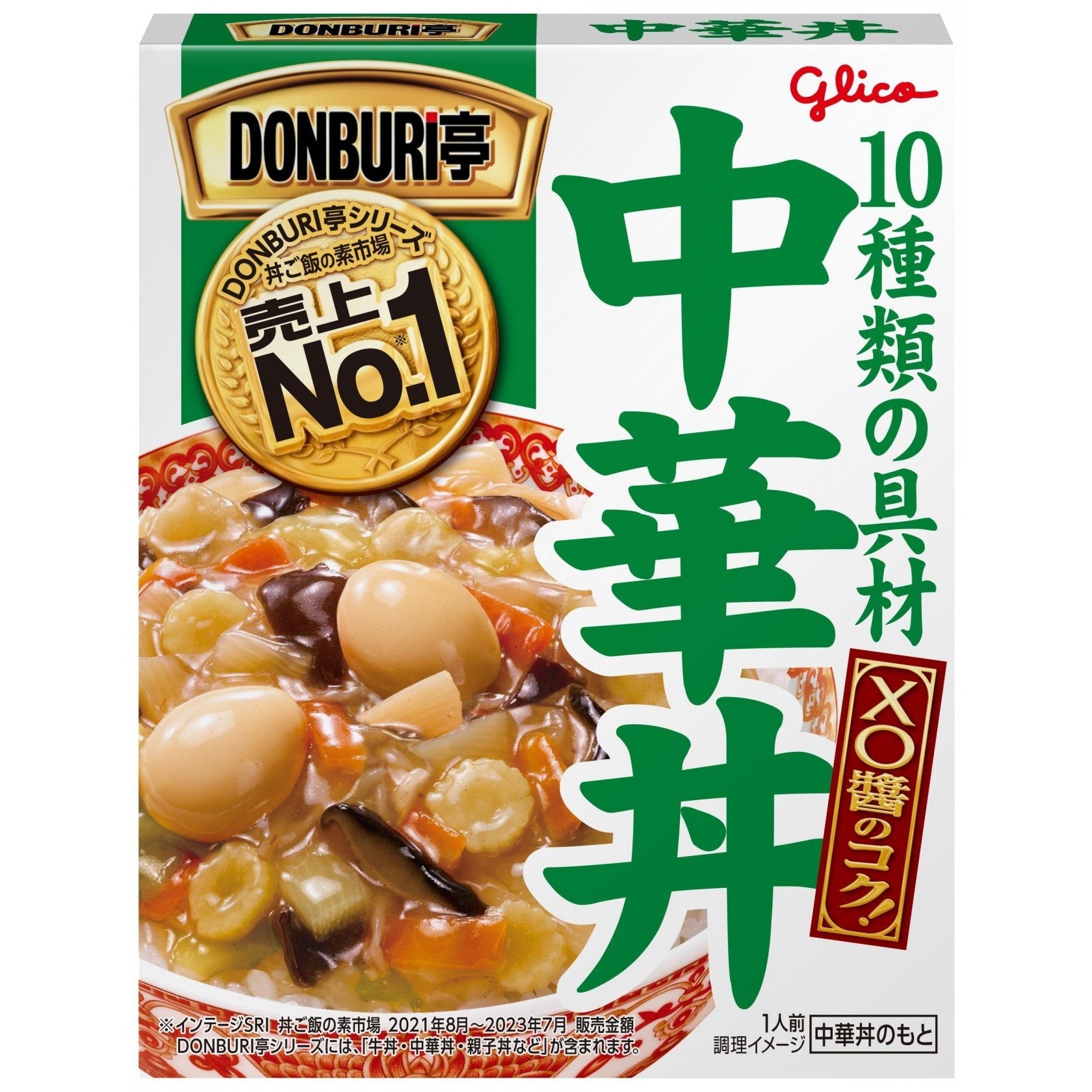 Glico Donburi Tei Chukadon Chinese Style Vegetables Bowl 210g