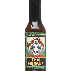 Hot Sauce Thai Monkey Captain Thoms 5 oz Heat 6