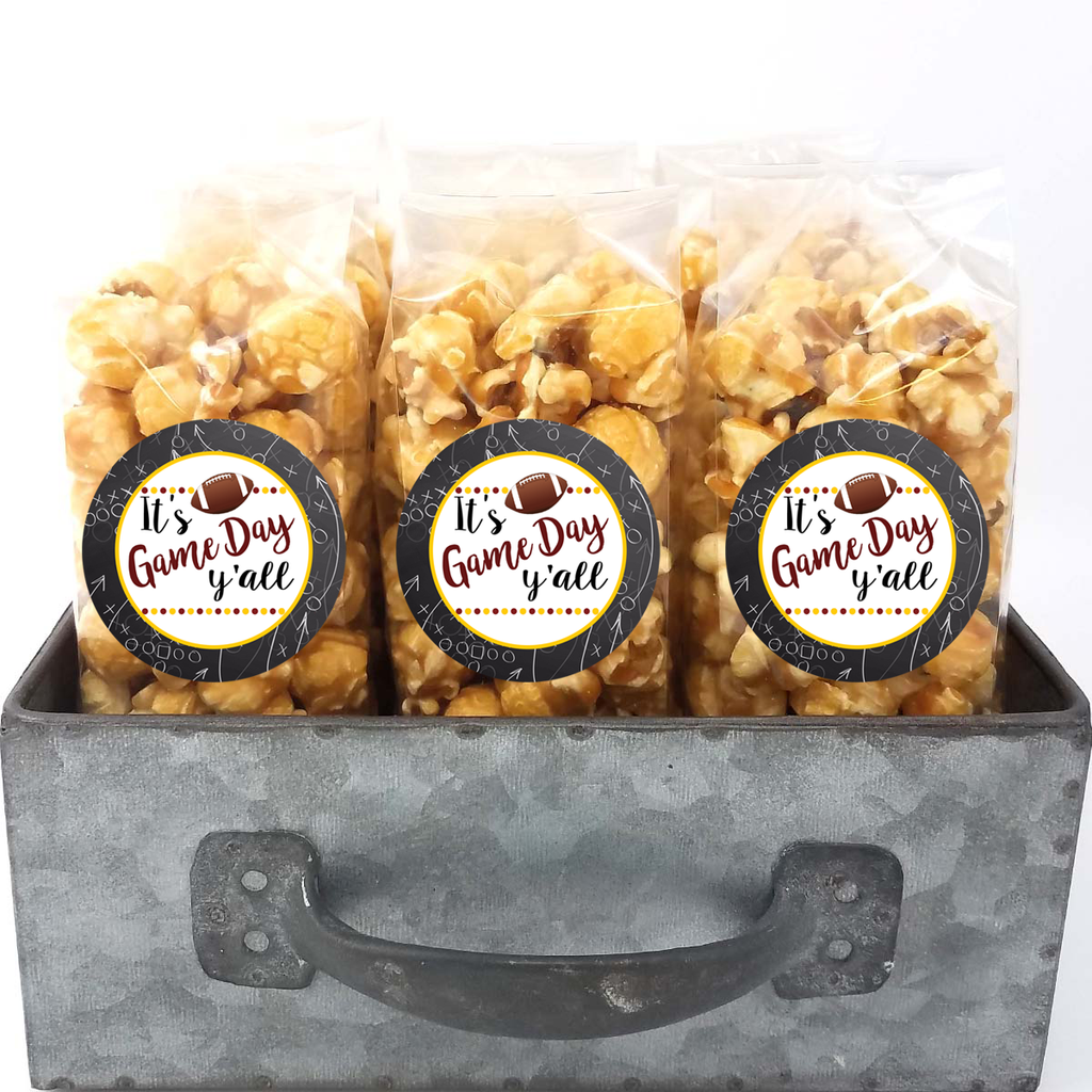 Maroon and Gold – School Spirit Popcorn Bags