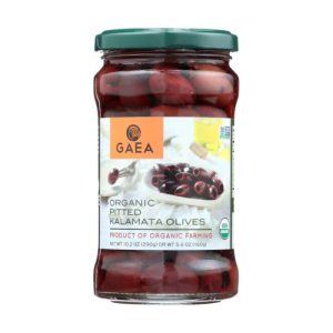 Gaea North America – Olive Kalamata Ptd Org, 5.6 Oz | Pack Of 8