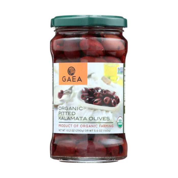 Gaea North America – Olive Kalamata Ptd Org, 5.6 Oz | Pack Of 8