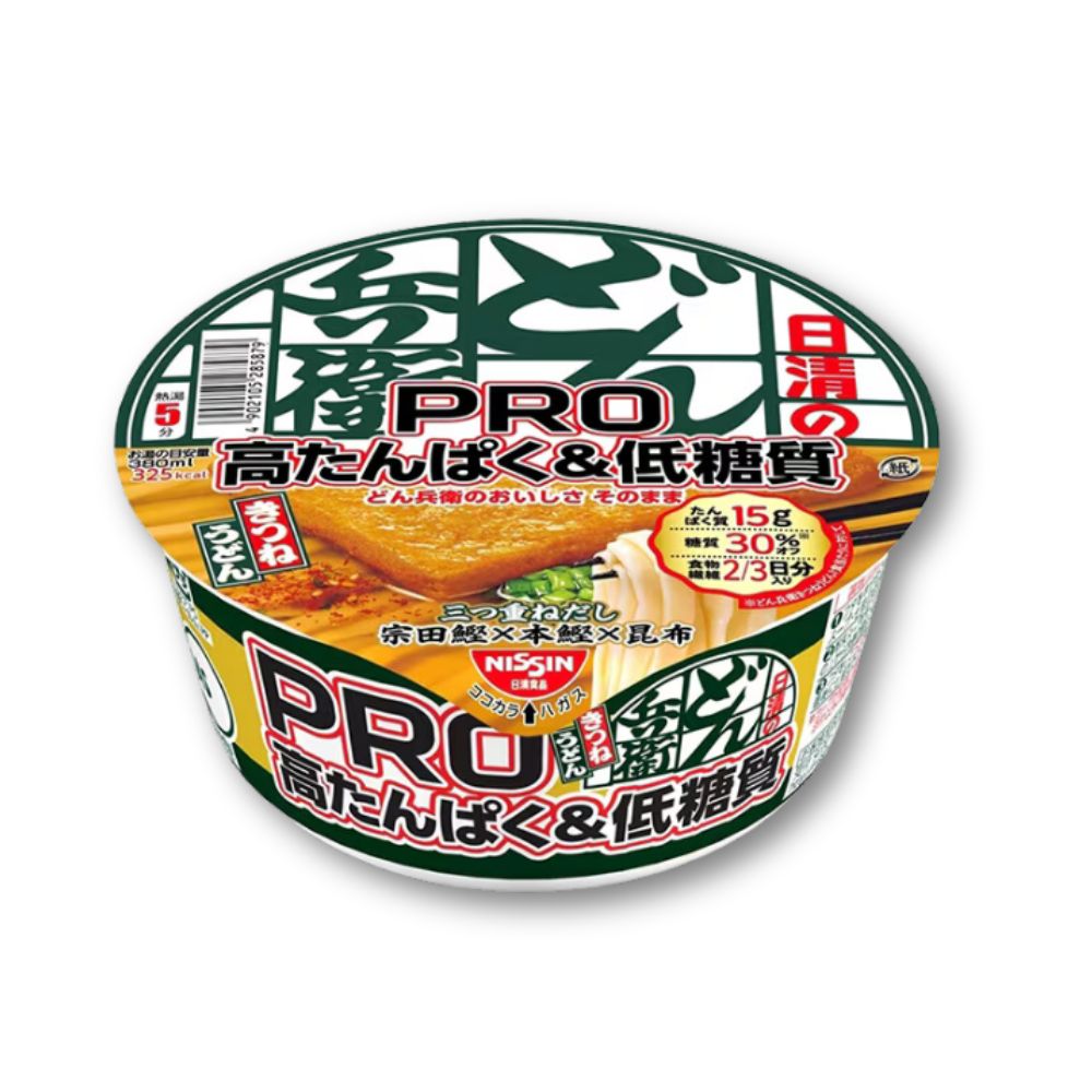 Nissin Donbei – PRO High Protein & Low Carbohydrate Kitsune Udon