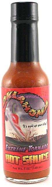 Oklahoma Extreme Tornado Hot Sauce, 5oz.