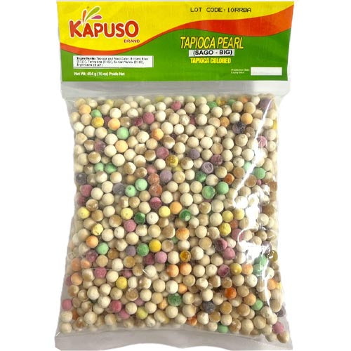 Kapuso – Tapioca Pearl (Colored) – SAGO – BIG – 16 OZ