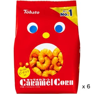 Tohato Caramel Corn with a delicious caramel coating 70g × 6 Bags Made in JAPAN – Tokyo Sakura Mall