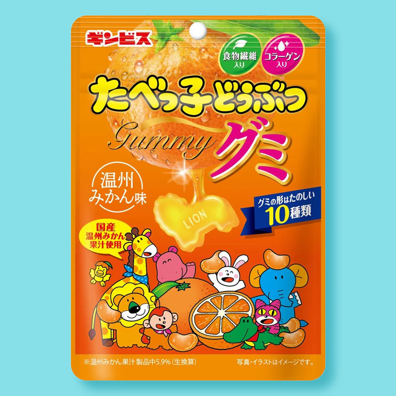 Tabekko Animal Gummies – Unshu Mandarin