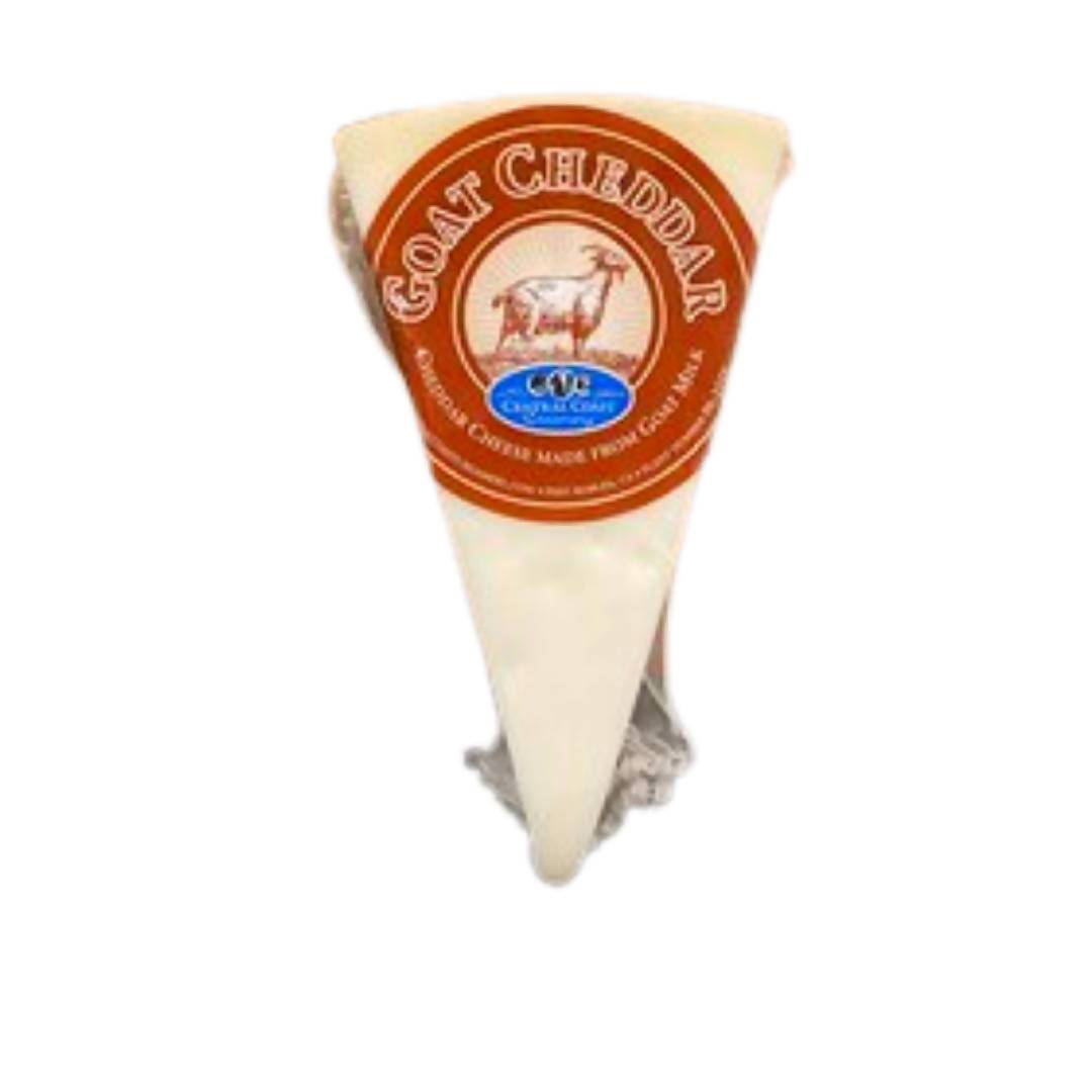 Central Coast Creamery Goat Cheddar Wedge Wholesale – 12 wedges x 6oz