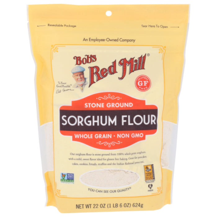 Bob’s Red Mill – Flour, Sorghum, 22 Oz | Pack of 4
