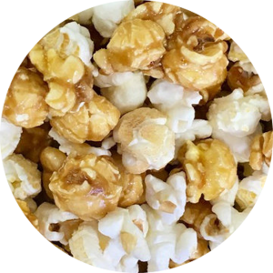 White Cheddar and Caramel Popcorn
