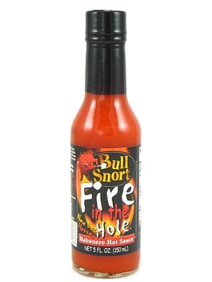 Fire In The Hole Hot Sauce, 5oz.