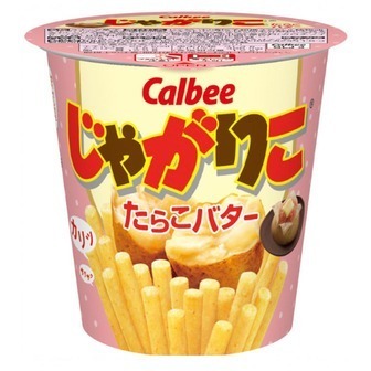 Calbee “Jagariko, Cod Roe Butter Flavor”, 58g