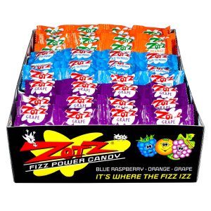 Zotz Grape, Orange & Blue Raspberry – 48 Count