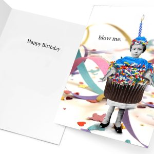 Erin Smith Art – 10.1 Blow Me Greeting Card