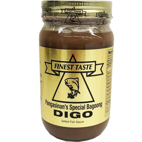 Finest Taste – Pangasinan’s Special Bagoong – Digo – Salted Fish Sauce – 16 OZ