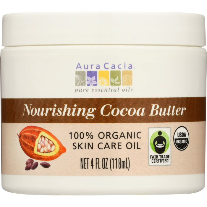 Aura Cacia – Cocoa Butter Organic, 4 oz (Pack of 3)