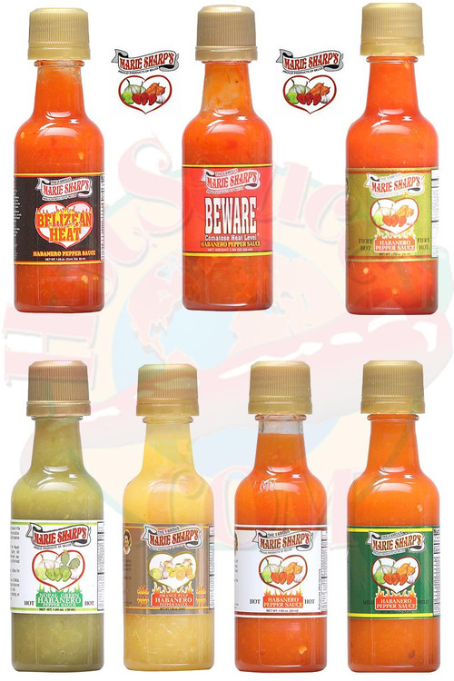 Marie Sharp’s Hot Sauce Mini Gift Set, 7/1.69oz.
