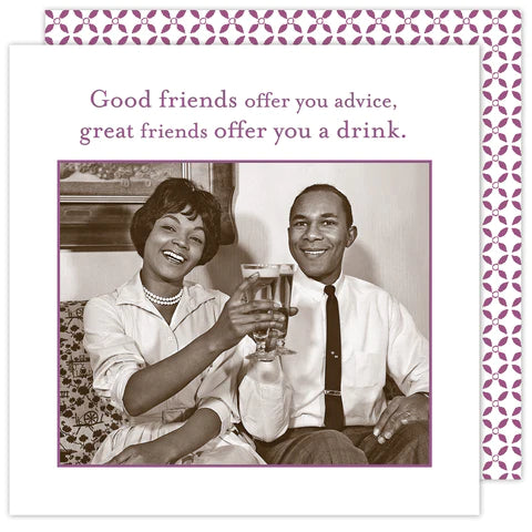 Shannon Martin Design – Offer You A Drink Beverage Napkin